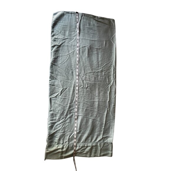 Grand Patrician King Pillowcase 100% Cotton Light Green USA WestPoint Stevens - Picture 5 of 6